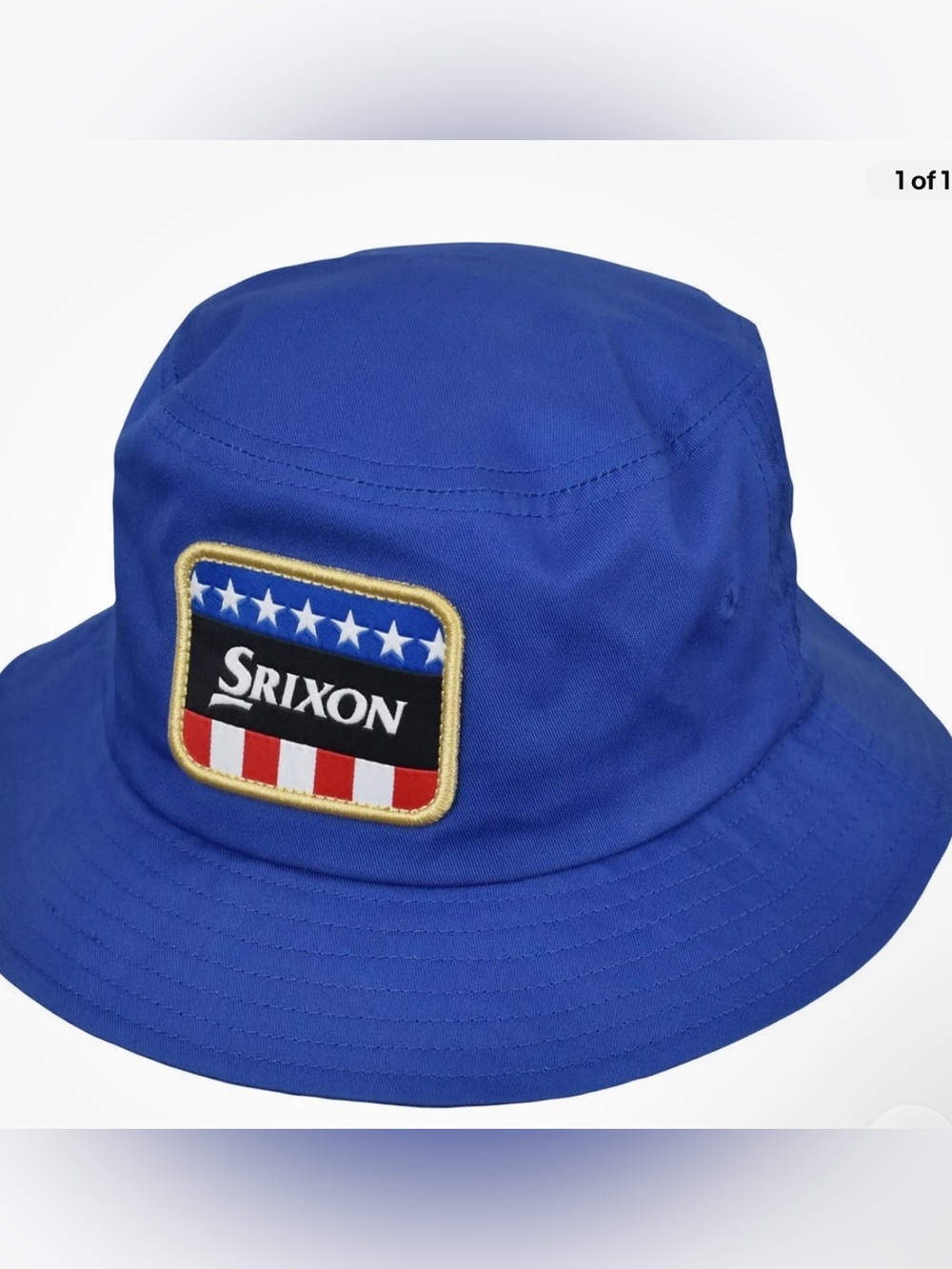 Srixon All-American Collection Bucket Hat in BLUE L/XL